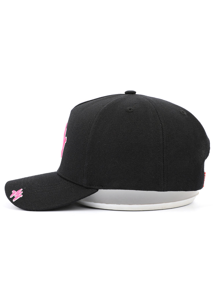 Pink Core BPM Black Cap